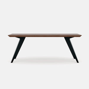 ROLY-POLY Dining Table | Wood&Metal - AROUNDtheTREE
