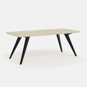 ROLY-POLY Dining Table | Wood&Metal - AROUNDtheTREE